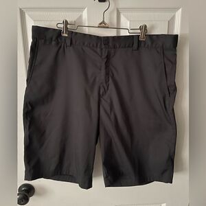Nike Dri-FIT Flat Front Men's Golf Shorts Tour Performance Black W36